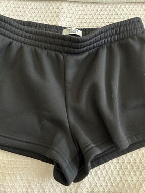 refuge Black  Athletic Shorts